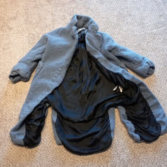 ZARA rare purple wool medium coat, $398.00 - Picture 2 of 6